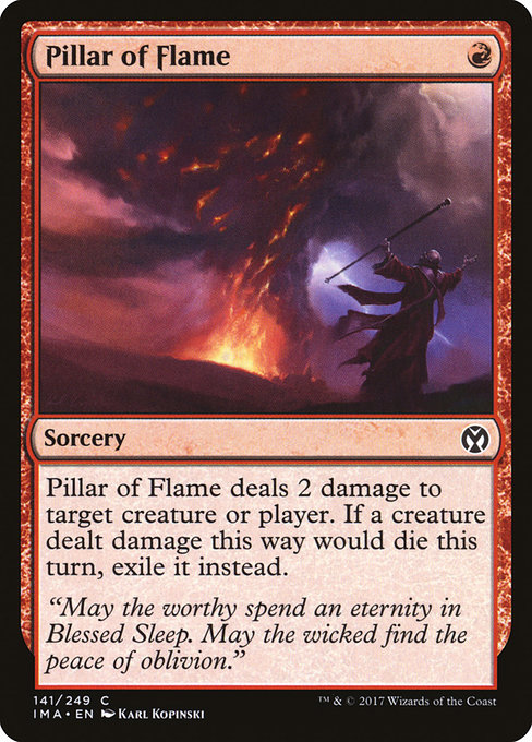 Pillar of Flame - FOIL - (Flammensäule)
